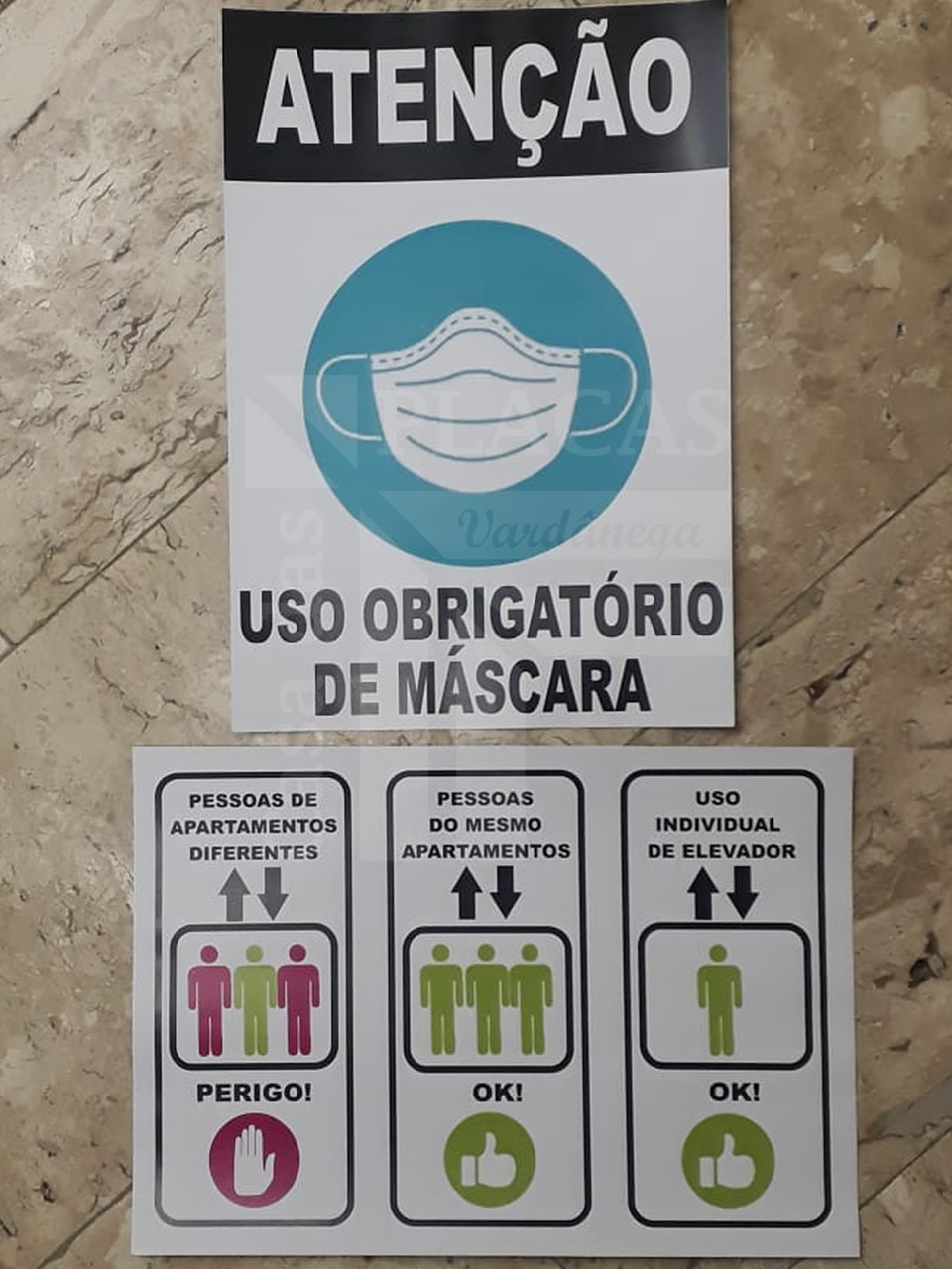 Comunicação Visual em PVC Adesivado 2mm