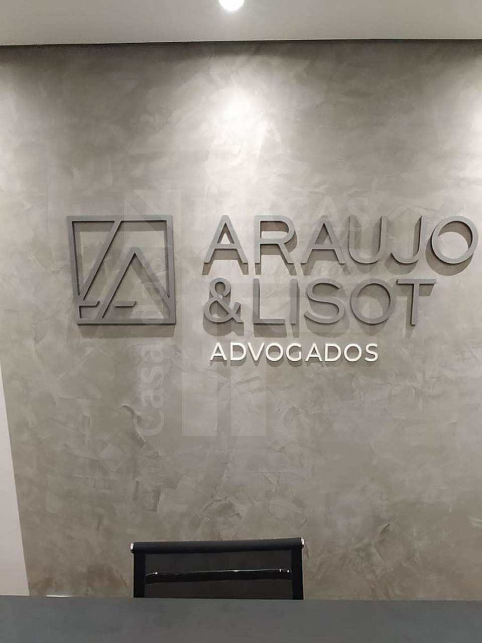 Letras Caixa em PVC Expandido Lisot